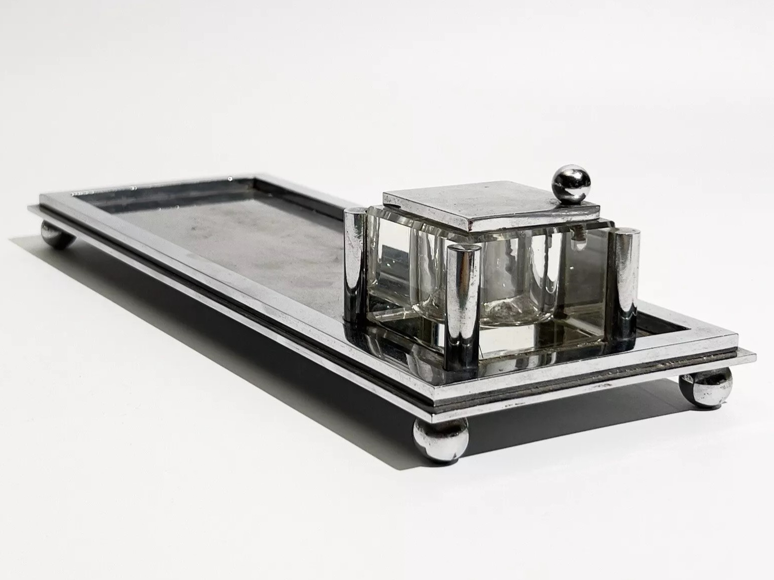 Modernist Art Deco Inkstand