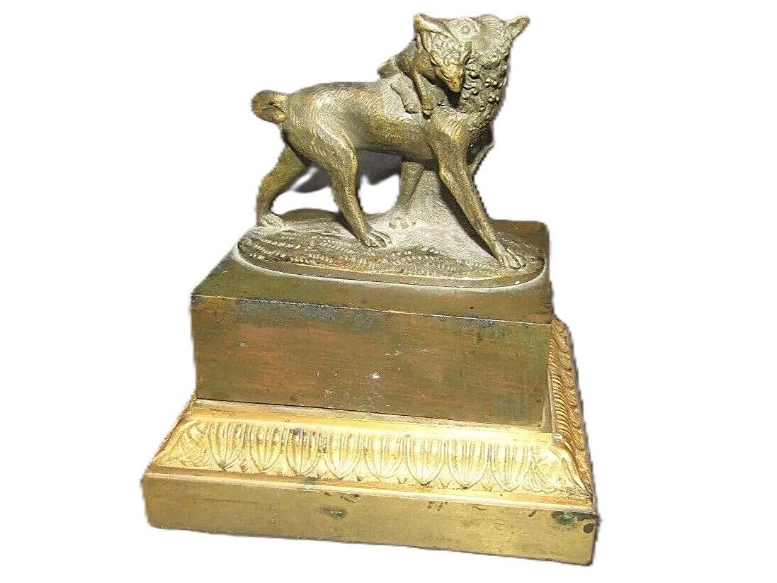 Wolf with Prey