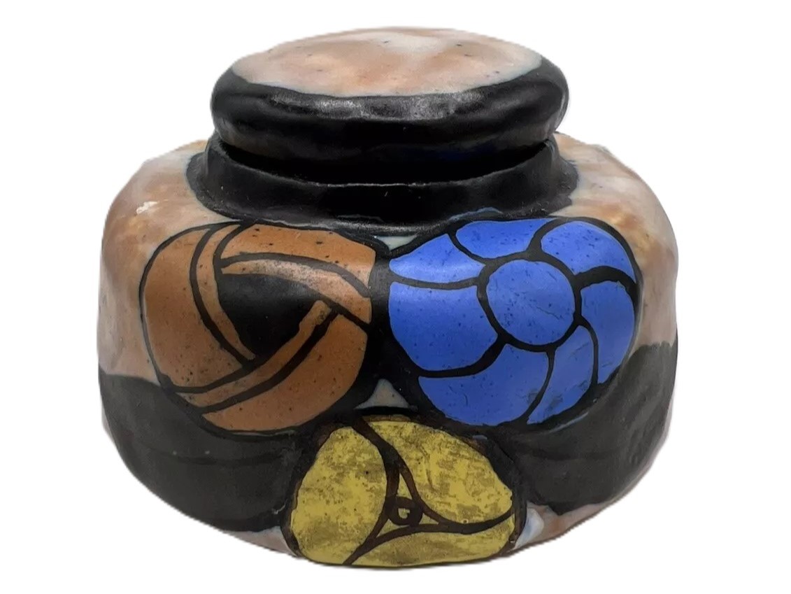 Louis Dage Pottery Inkwells