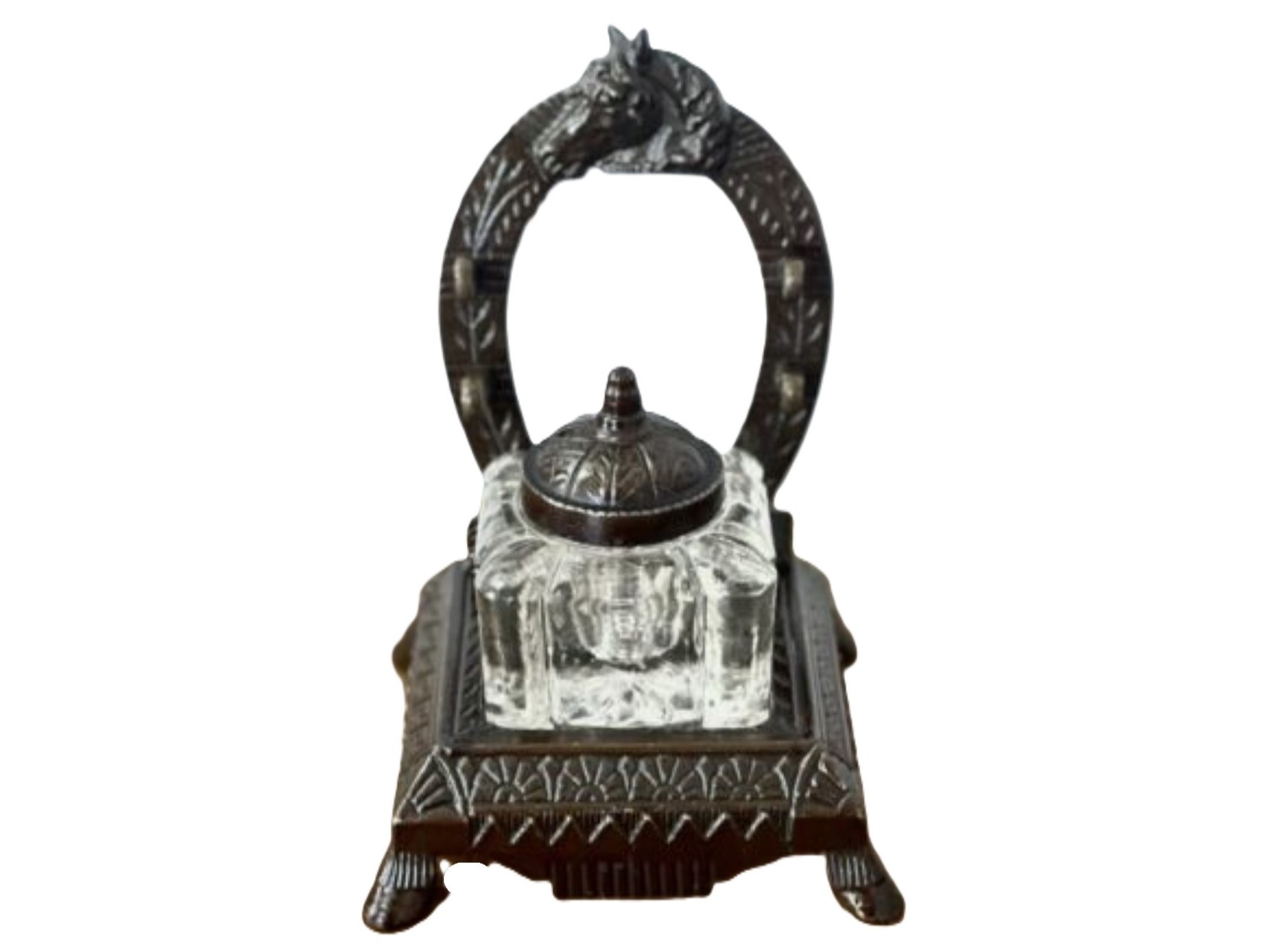 Equestrian-Themed Inkstand (Single and Double)