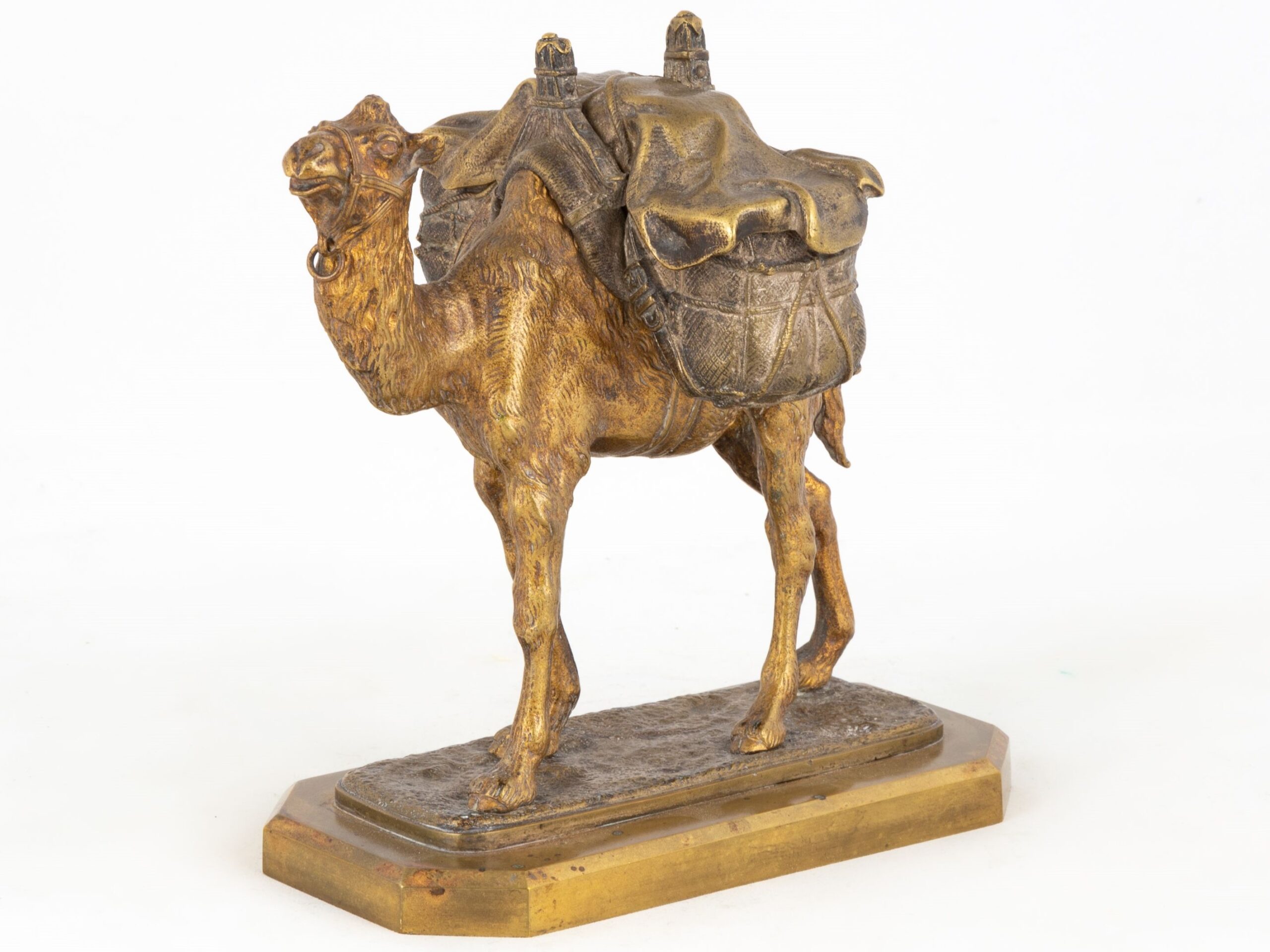 Figural Bronze Camel