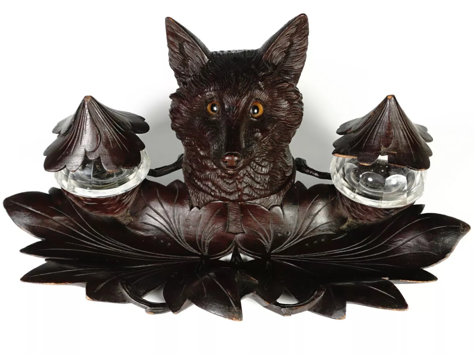 Black Forest Fox Inkstand