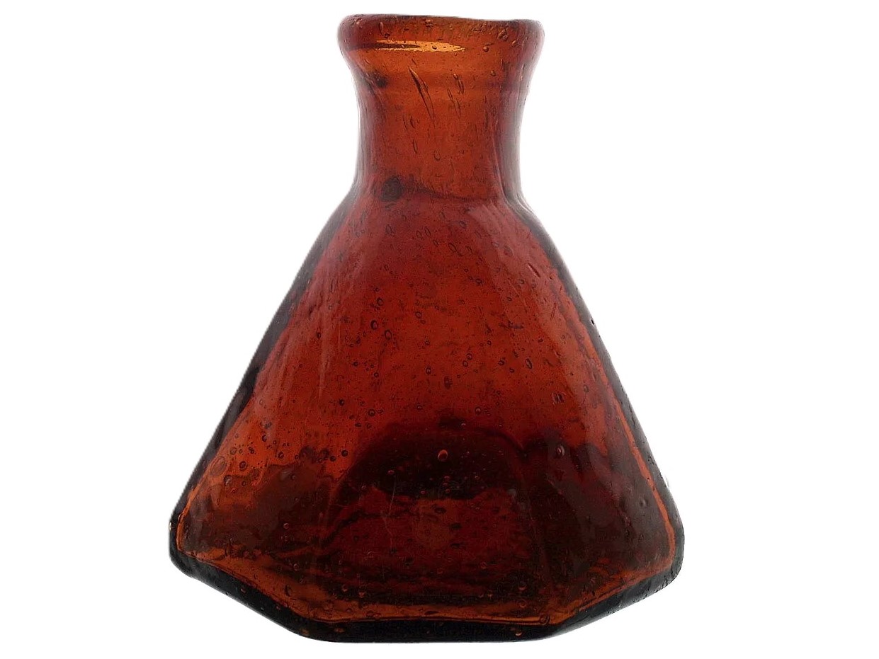 Amber Umbrella Ink Bottle