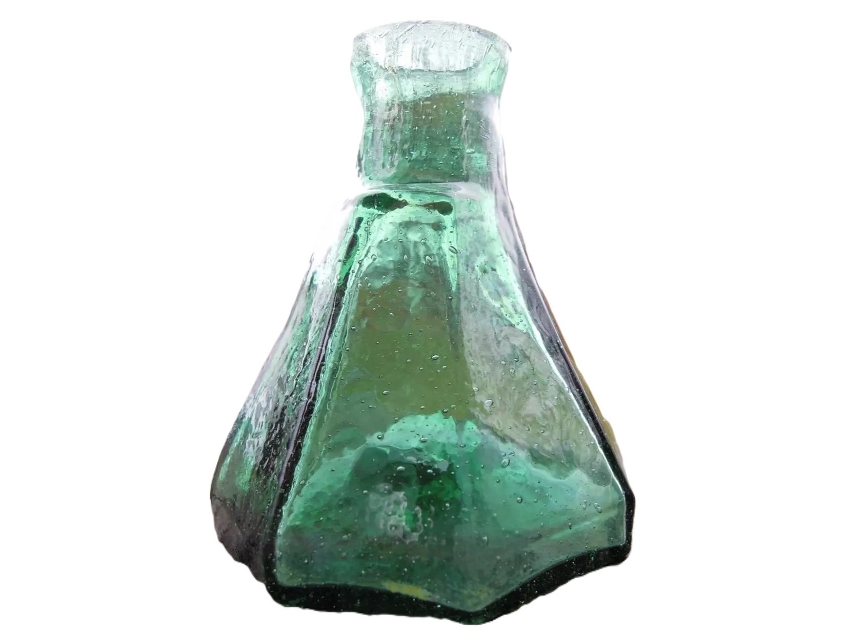 Umbrella Ink Bottle with Open Pontil