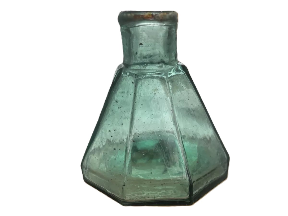 Teal Umbrella Ink Bottle