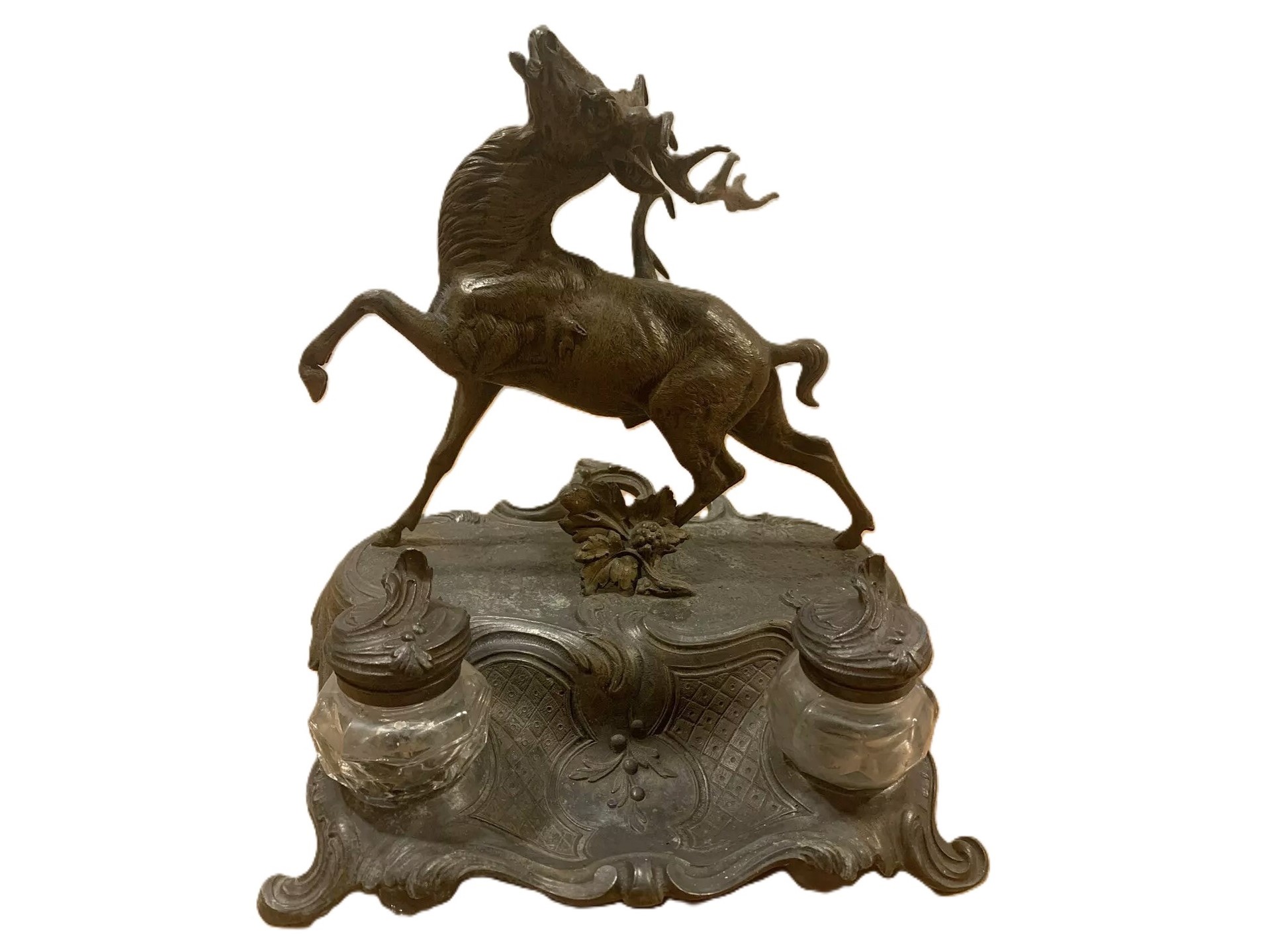 Stag Inkstand