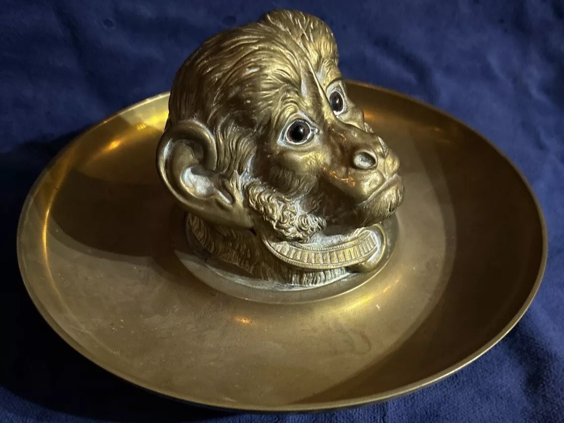 Monkey’s Head Inkwell