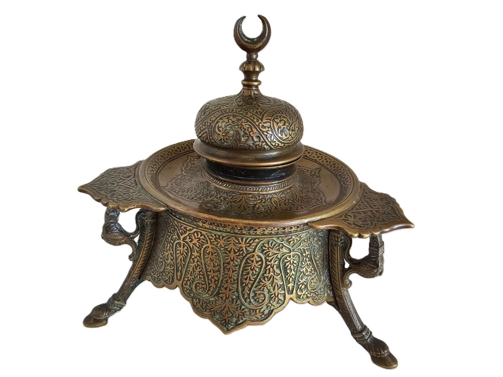 Persian or Turkish Inkwell