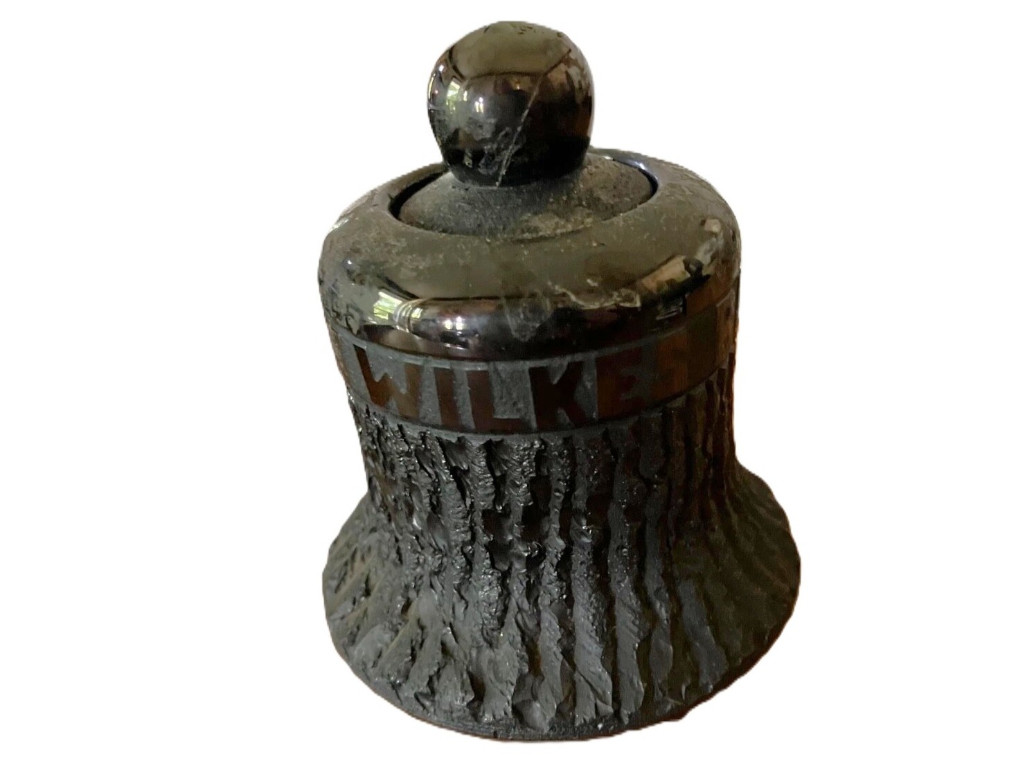 Anthracite Coal Inkwell