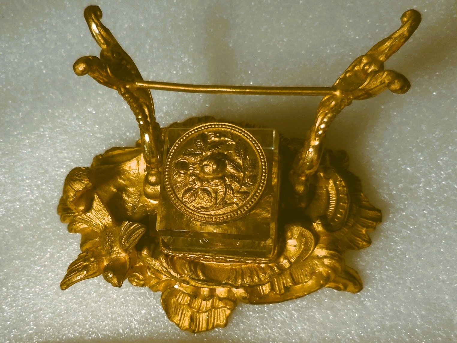 Bronze Ormolu Inkstand