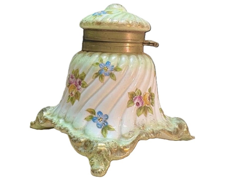 German Porcelain Inkwell