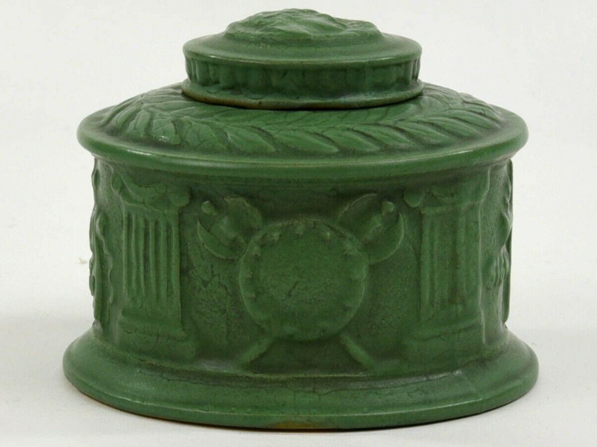 Roseville Pottery Inkwell