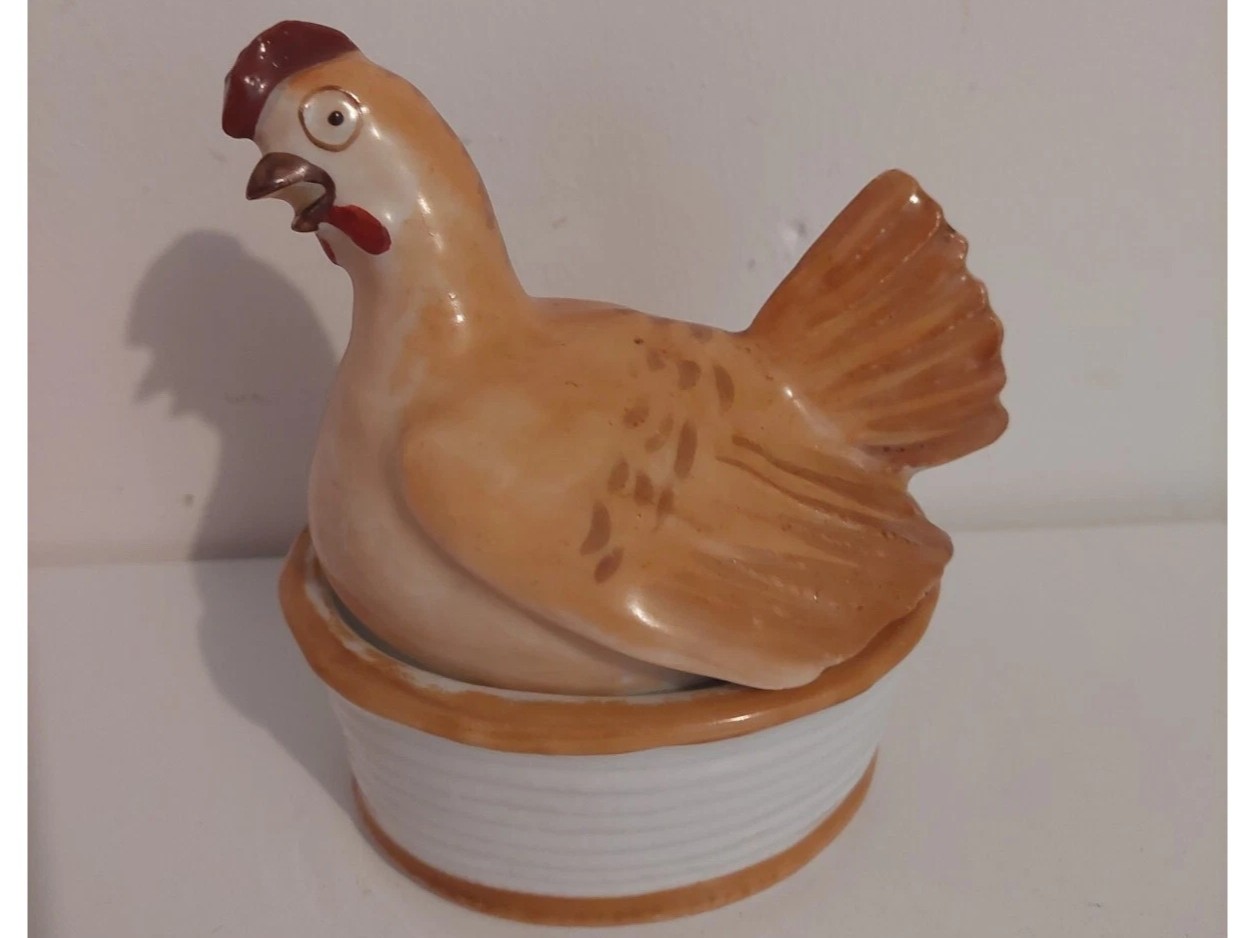 Chicken-in-a-Pot Inkwell