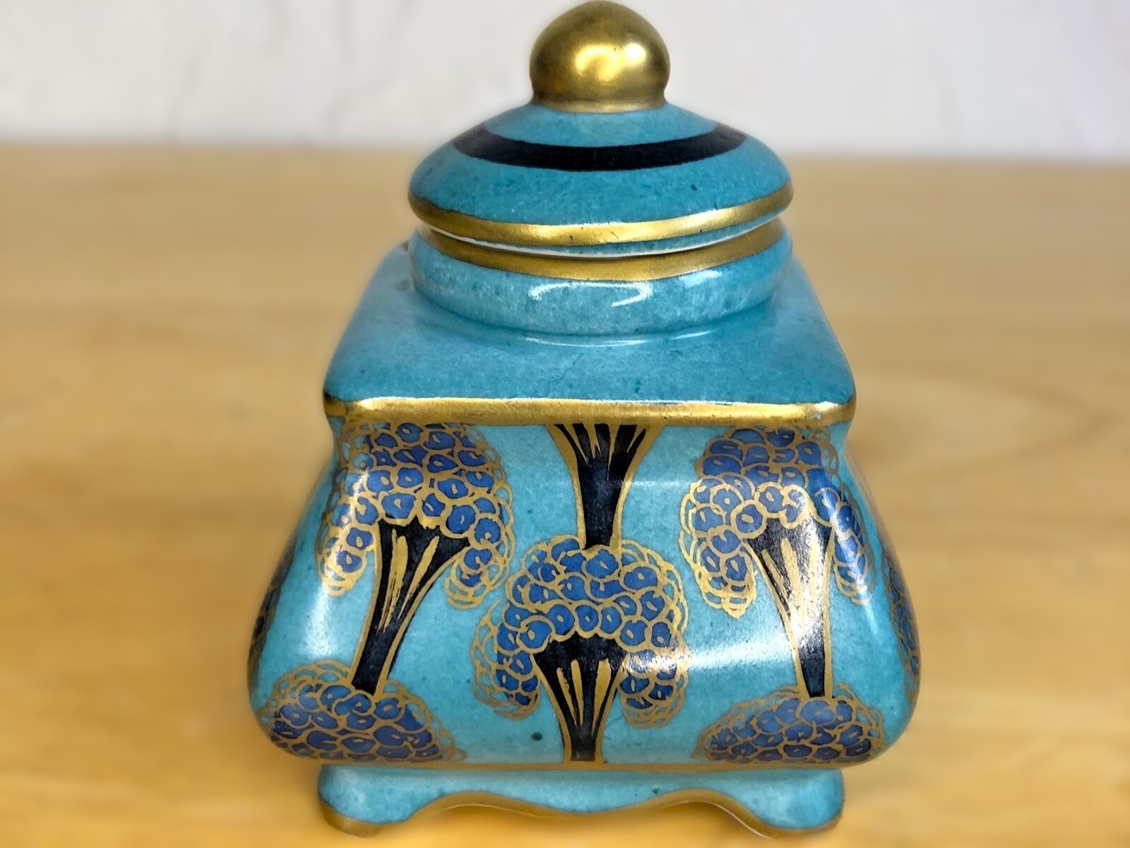 Limoges Porcelain Inkwell