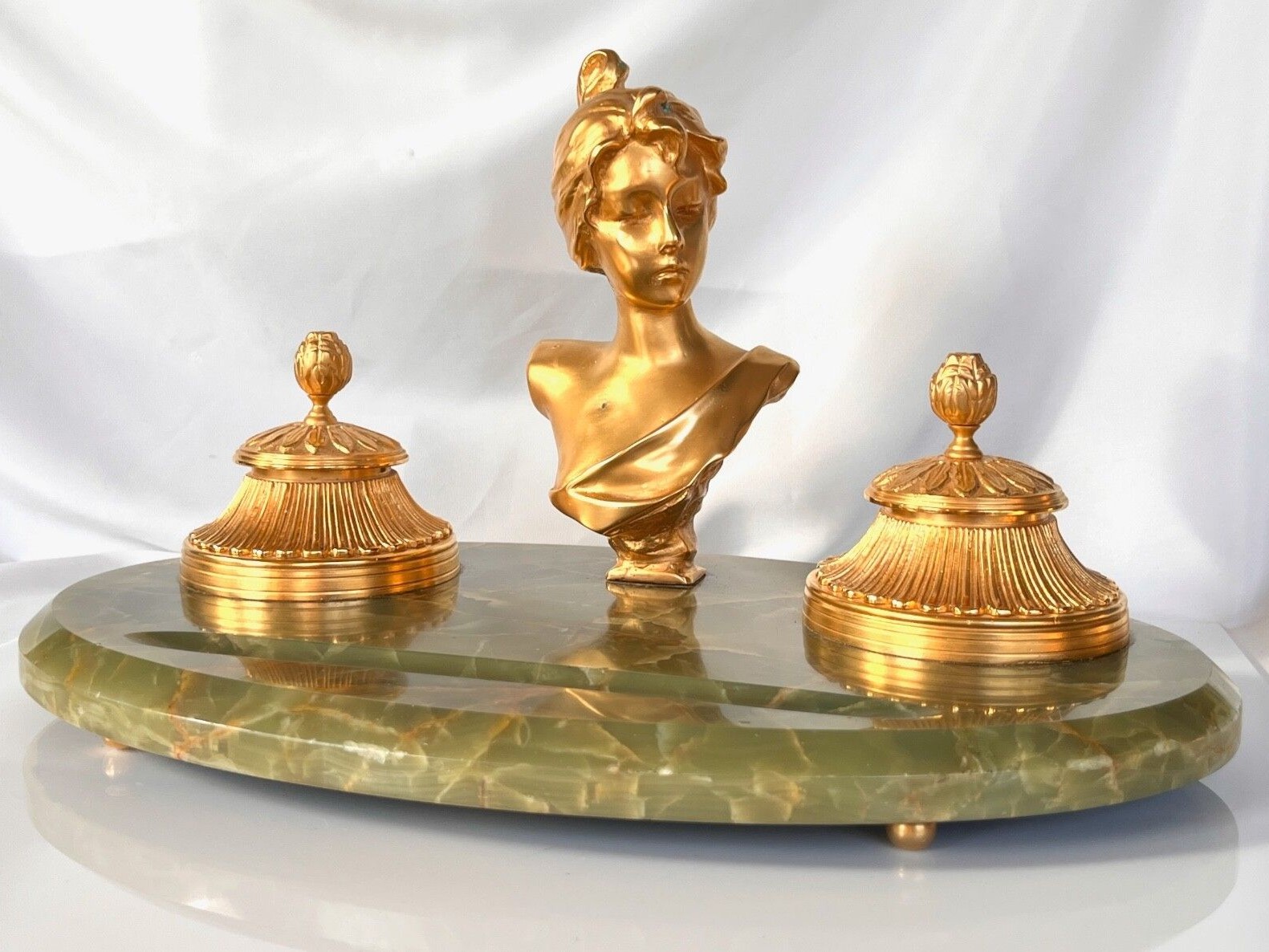 Doré Bronze Bust of a Woman