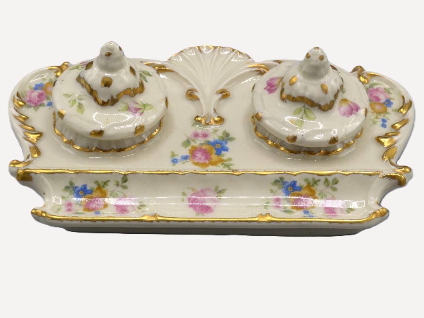 1950’s Porcelain Inkstand – Japanese Export