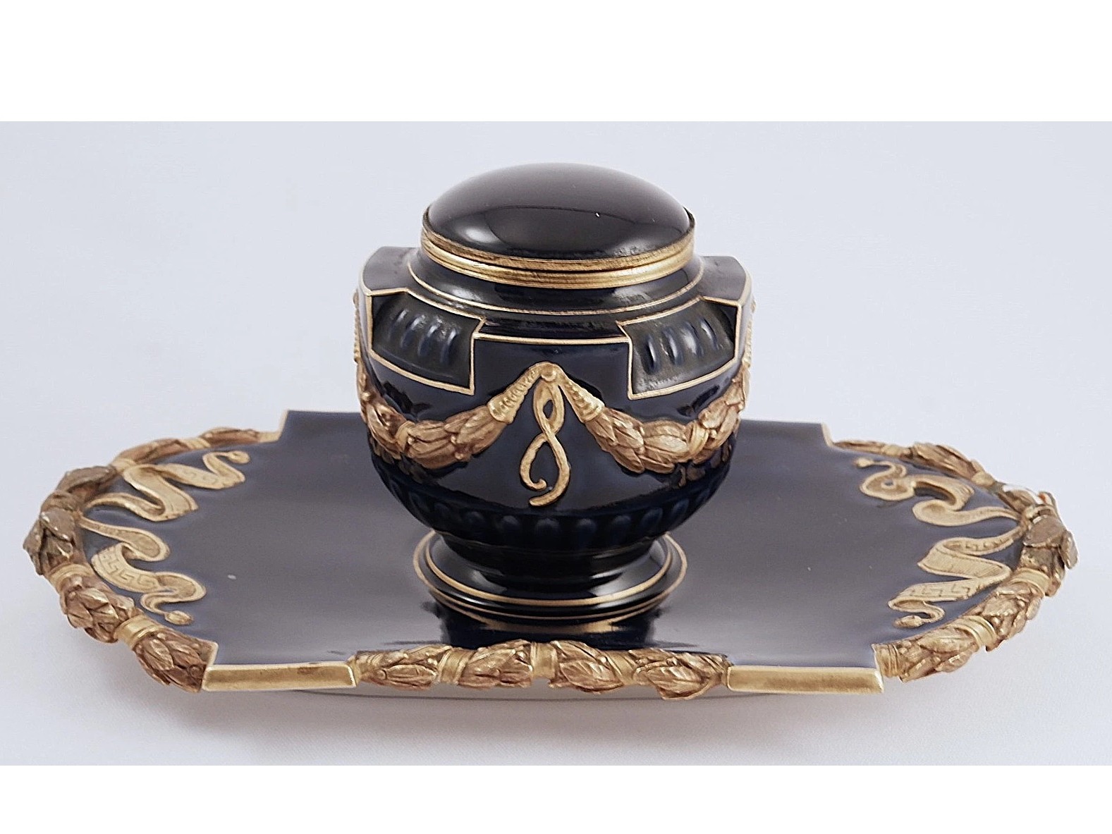 KPM Porcelain Inkstand