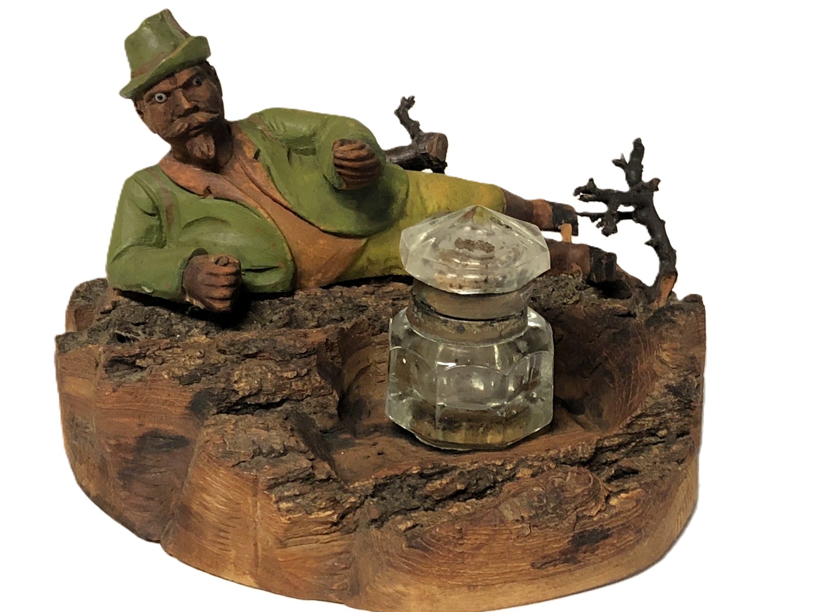 Folk Art – Reclining Alpine Man