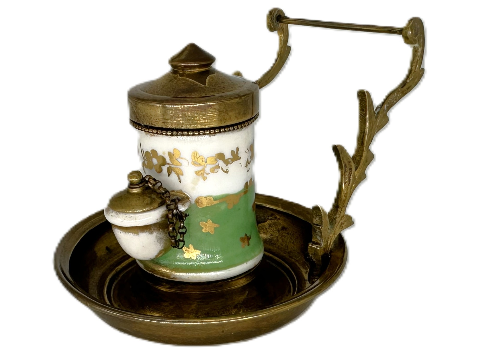 Miniature “Pump” Inkwell – Salesman’s Sample?