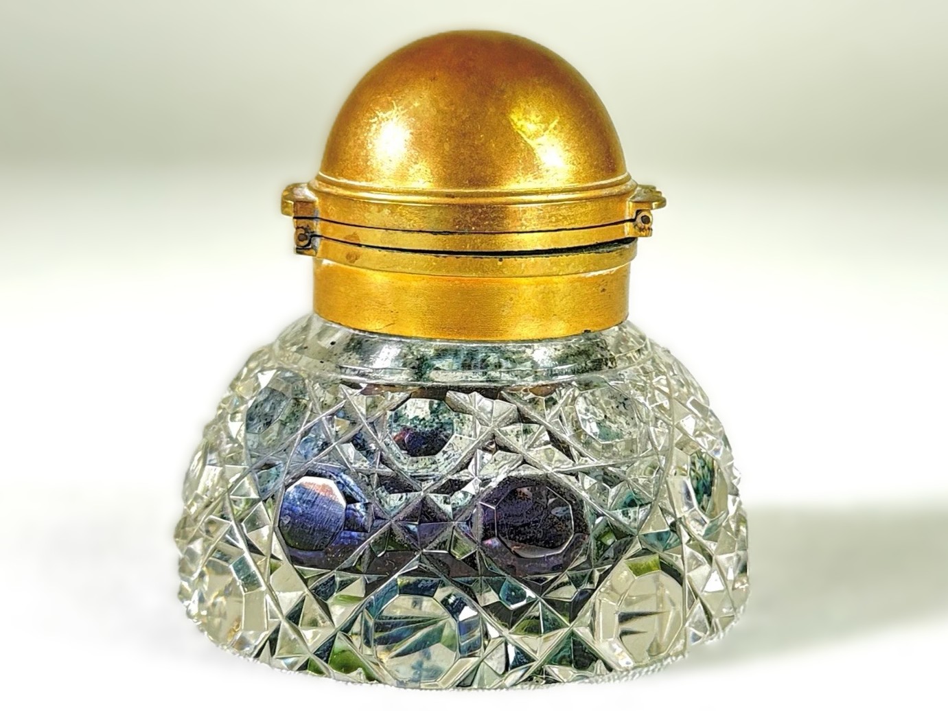 Betjemann & Sons Double-Hinged Inkwell