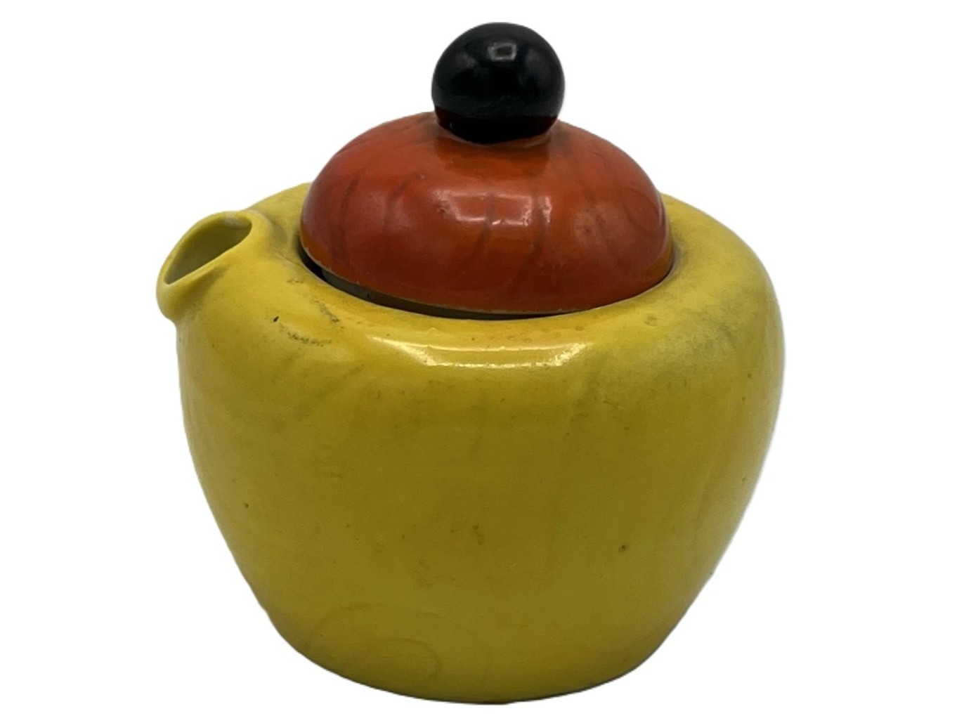 Colorful Porcelain Inkwell by W. Goebel