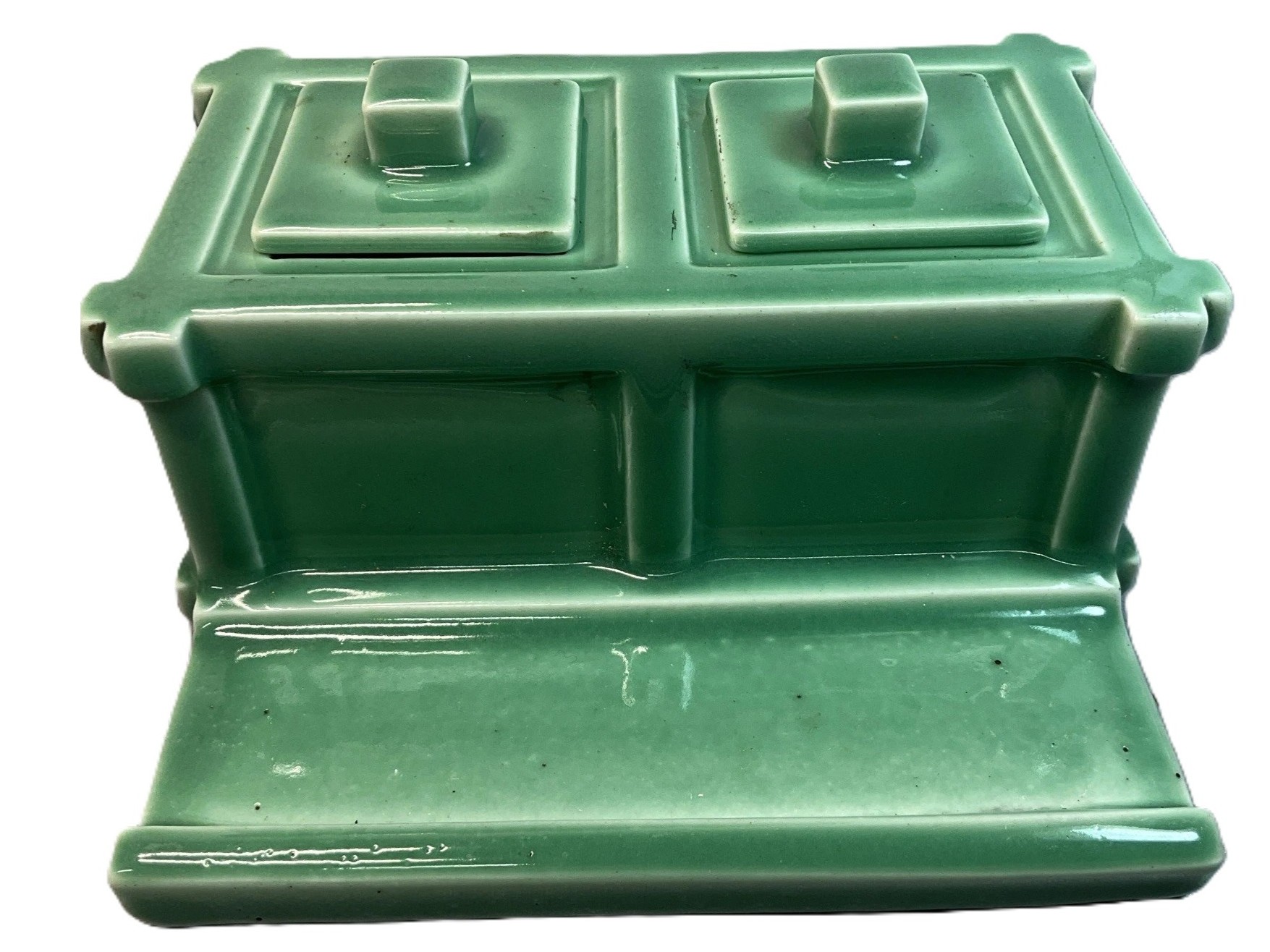 Rookwood Pottery Double Inkstand