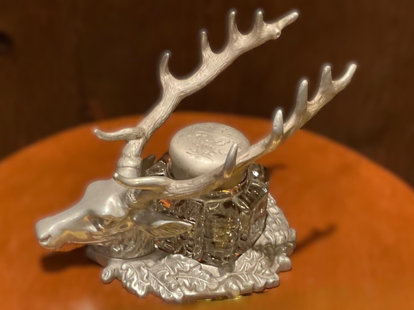Stag’s Head Inkstand – Aluminum