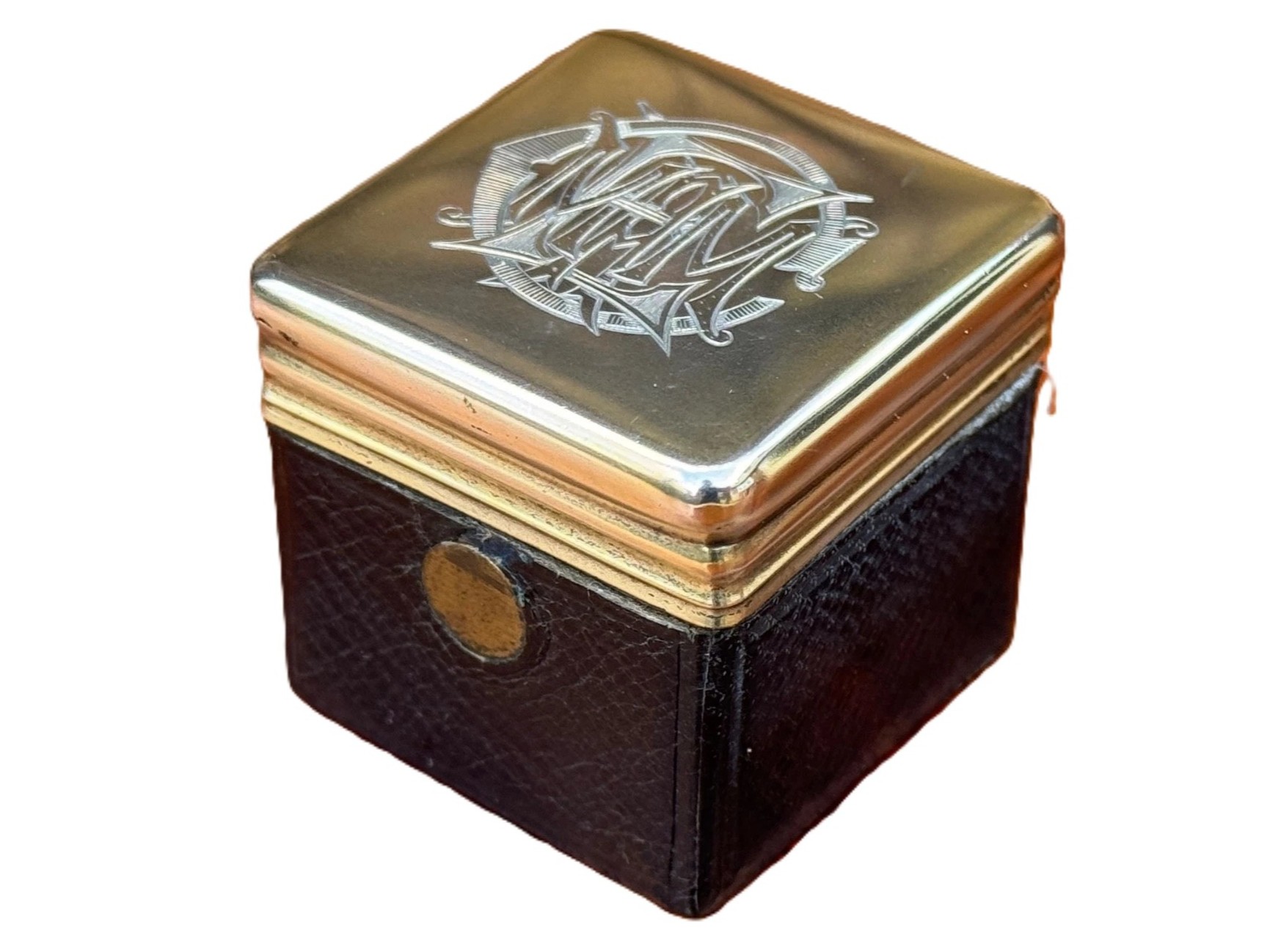 Victorian-era Traveling Inkwell – Hallmarked 1867