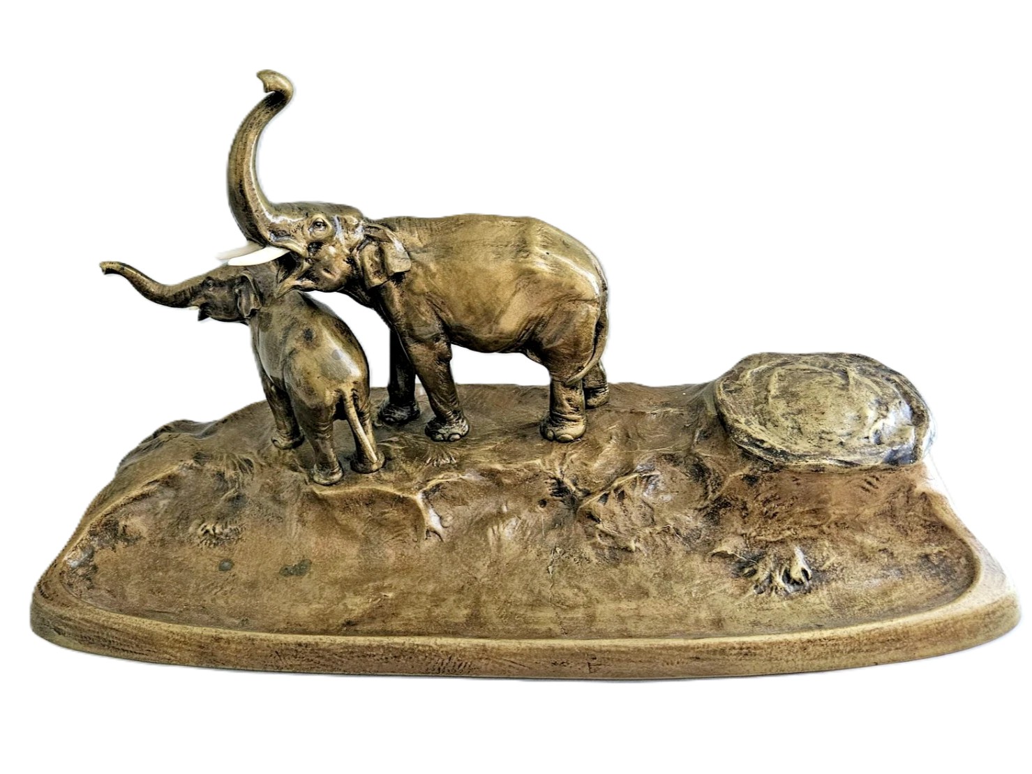 Elephant Inkstand
