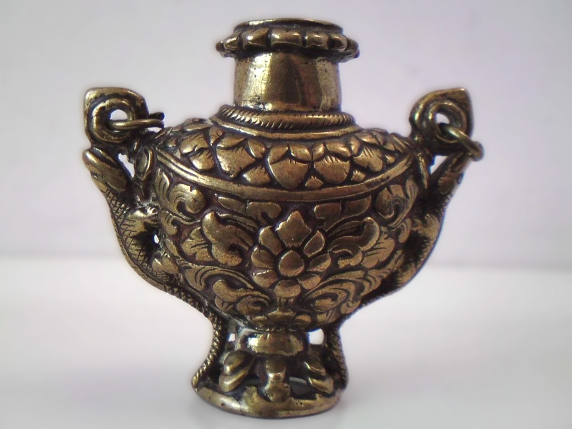 Nepalese Traveling Inkwell