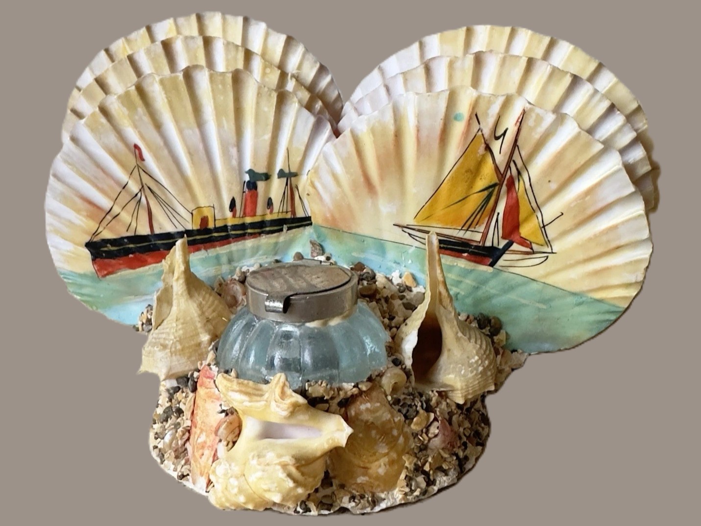 Souvenir Seashell Inkstand – Seattle