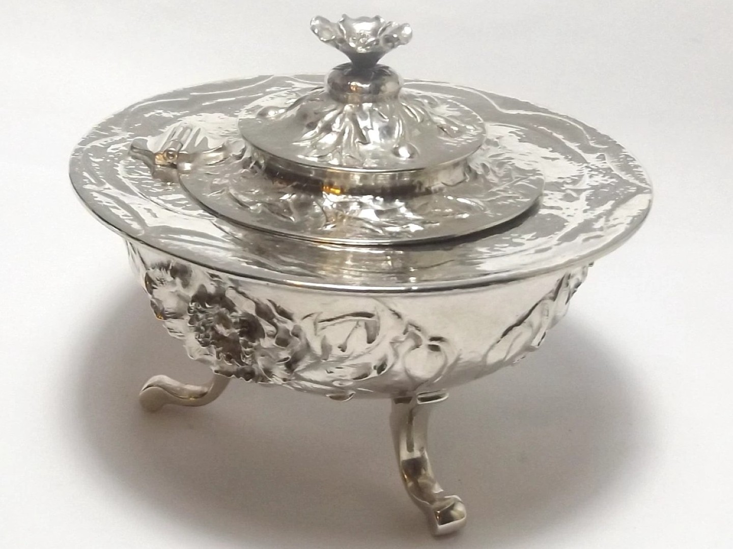 Artist Signed High Relief Tulips and Poppies