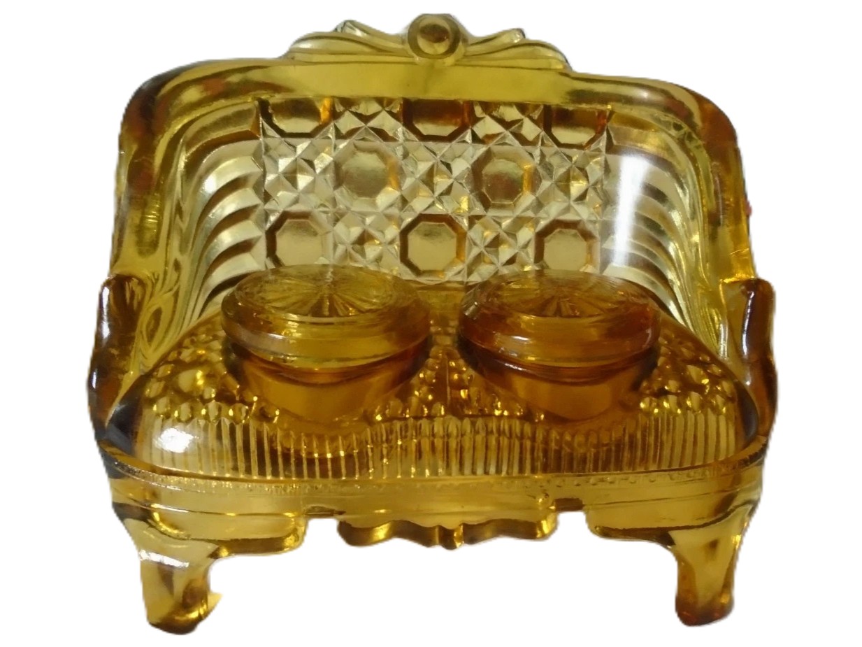 EAPG Sofa-Seat Inkwell