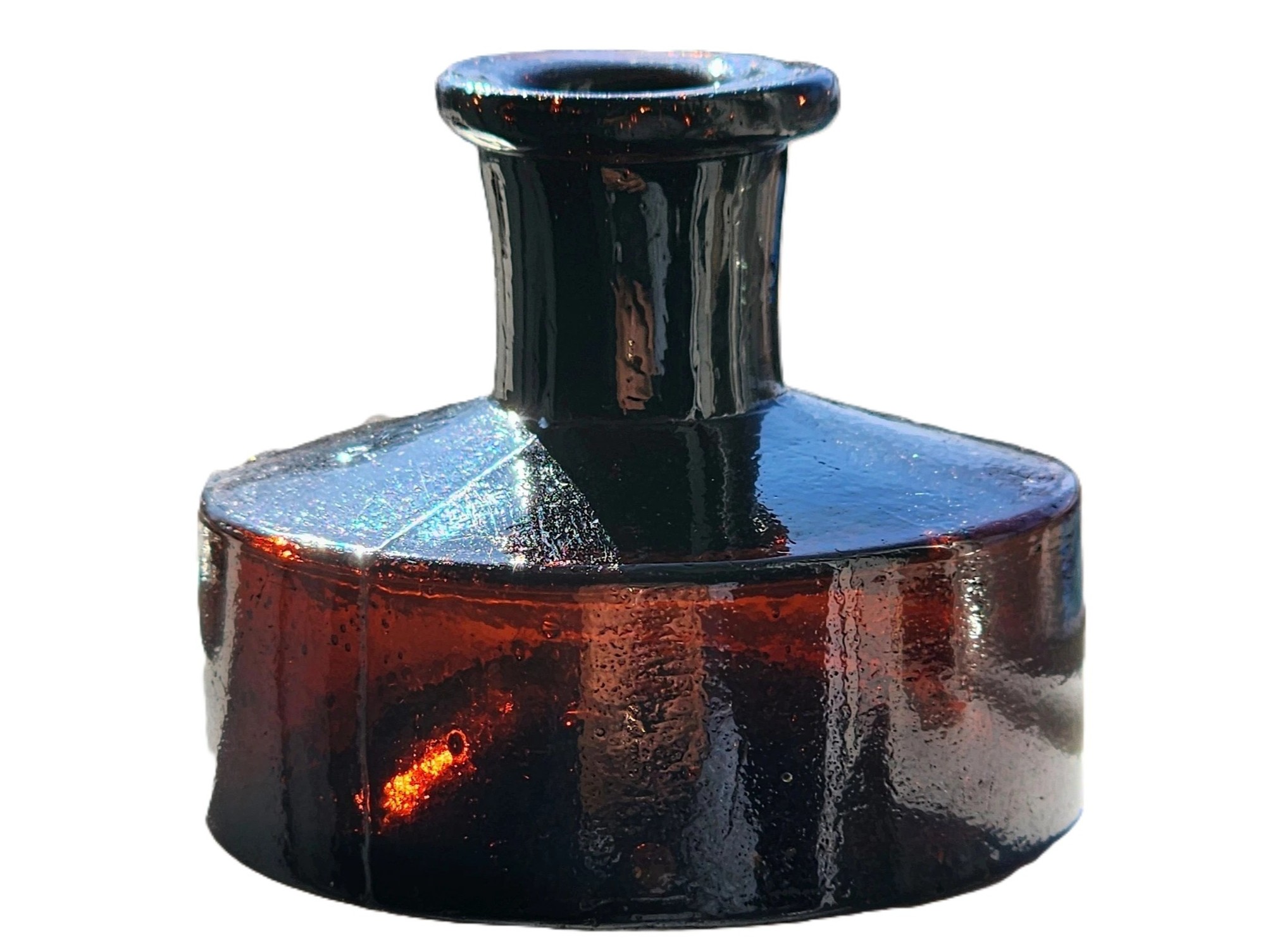 Early Three-Piece Mold Ink Bottle