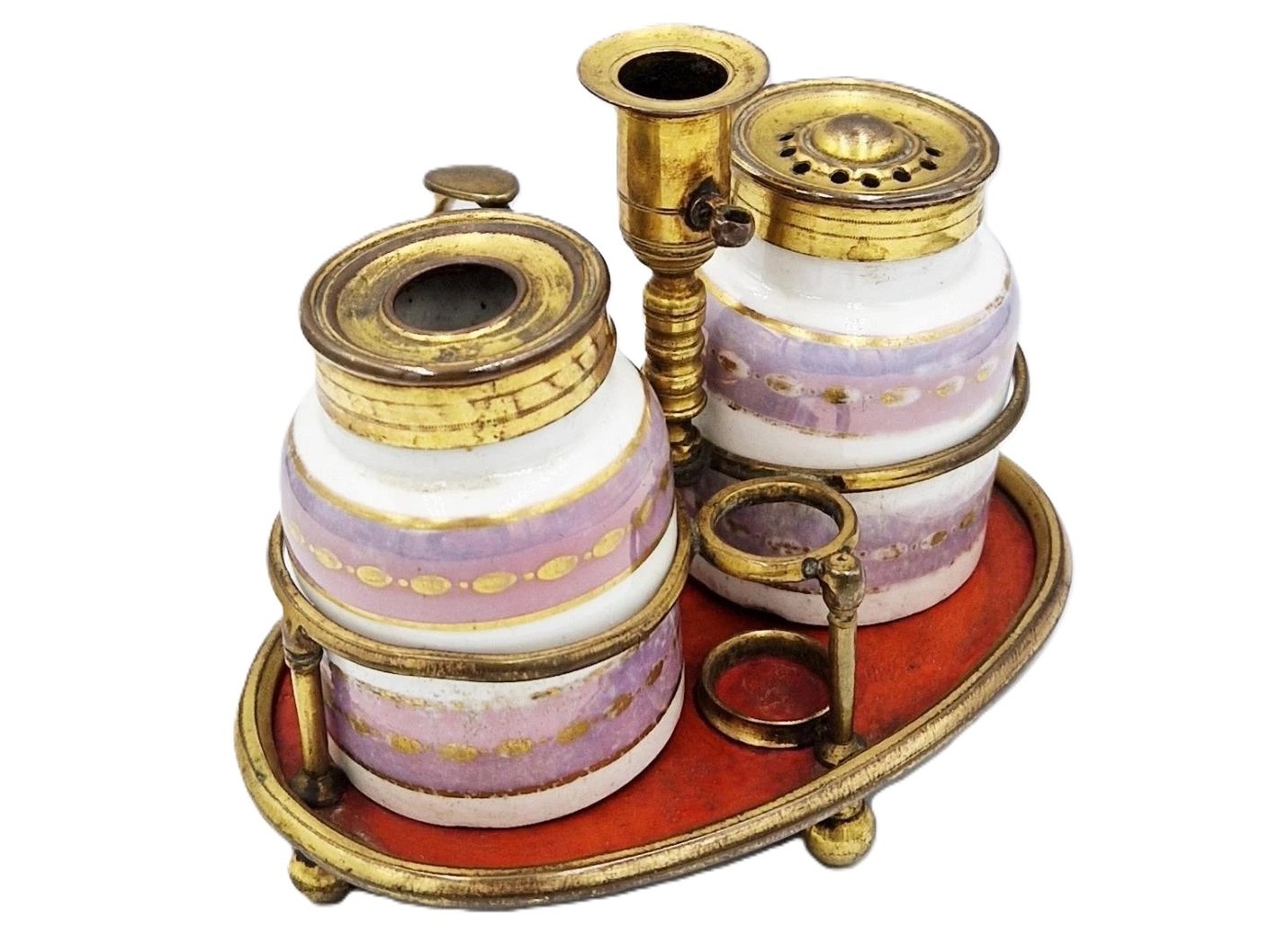 English Regency Desk Standish (circa 1825)