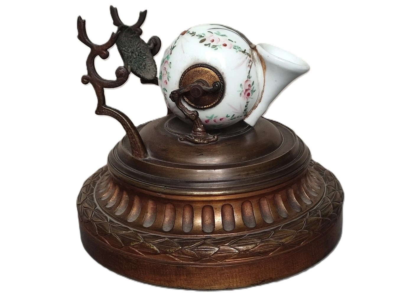 Revolving “Snail” Inkstand