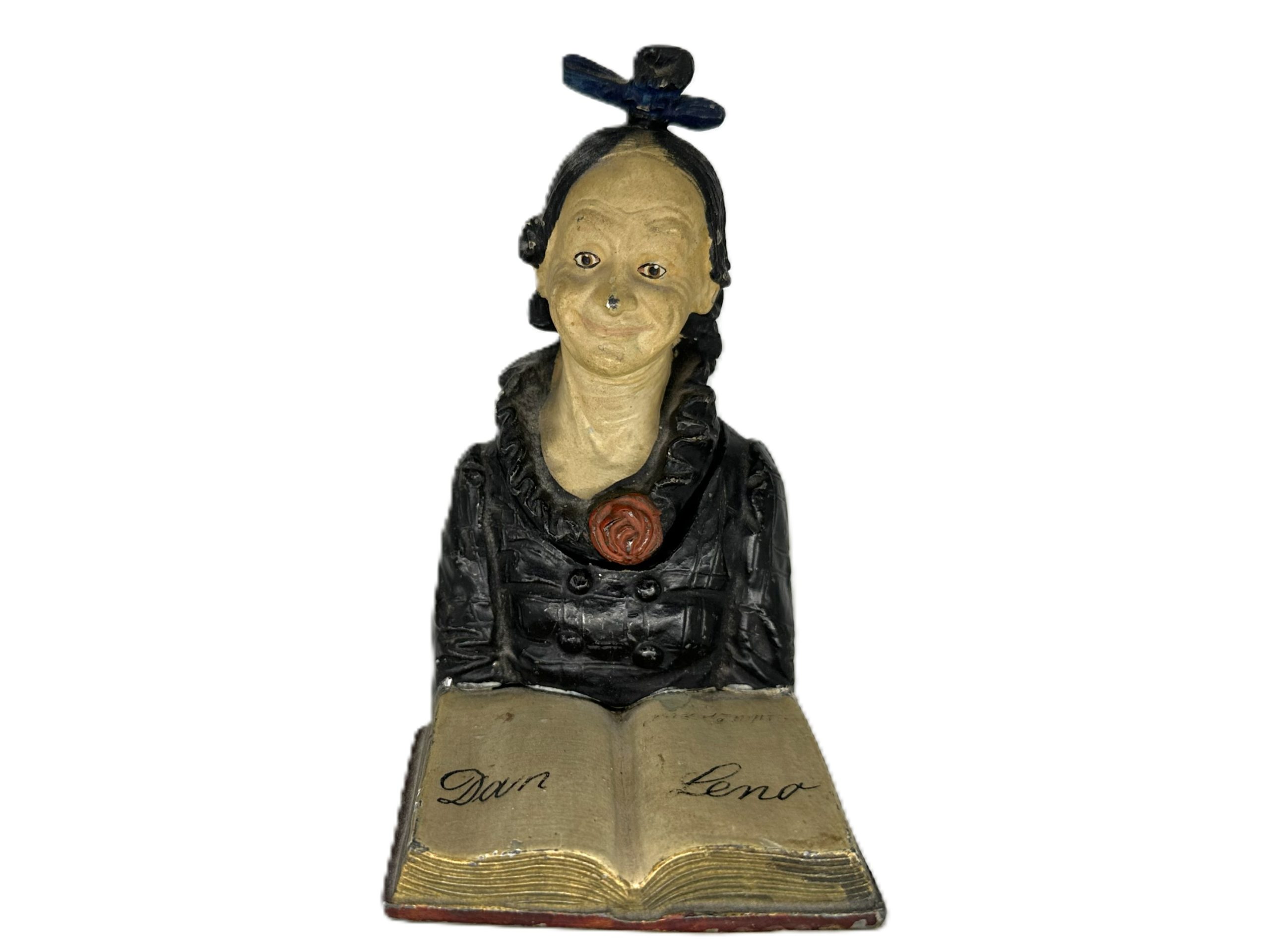 Dan Leno “Sister Anne” Souvenir Inkwell