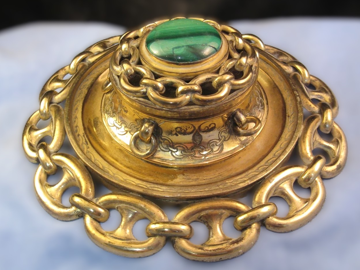 Nautical Chain Link Inkwell
