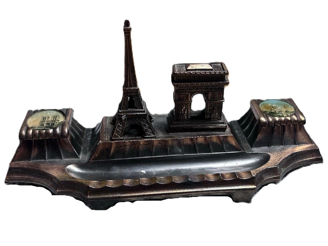 Souvenir de Paris Double Inkstand