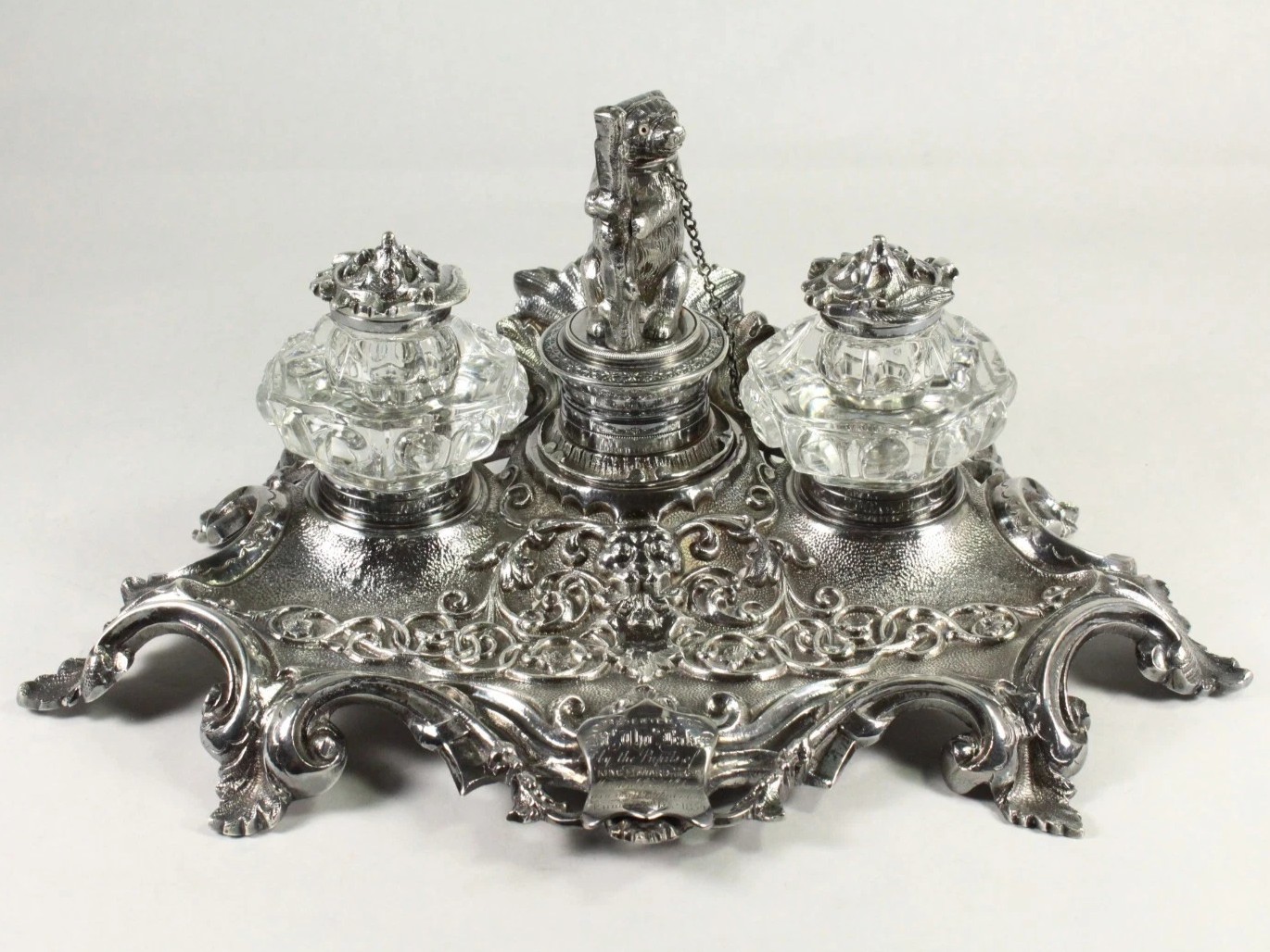 Presentation Inkstand to Thomas Baker (Landscape Artist)