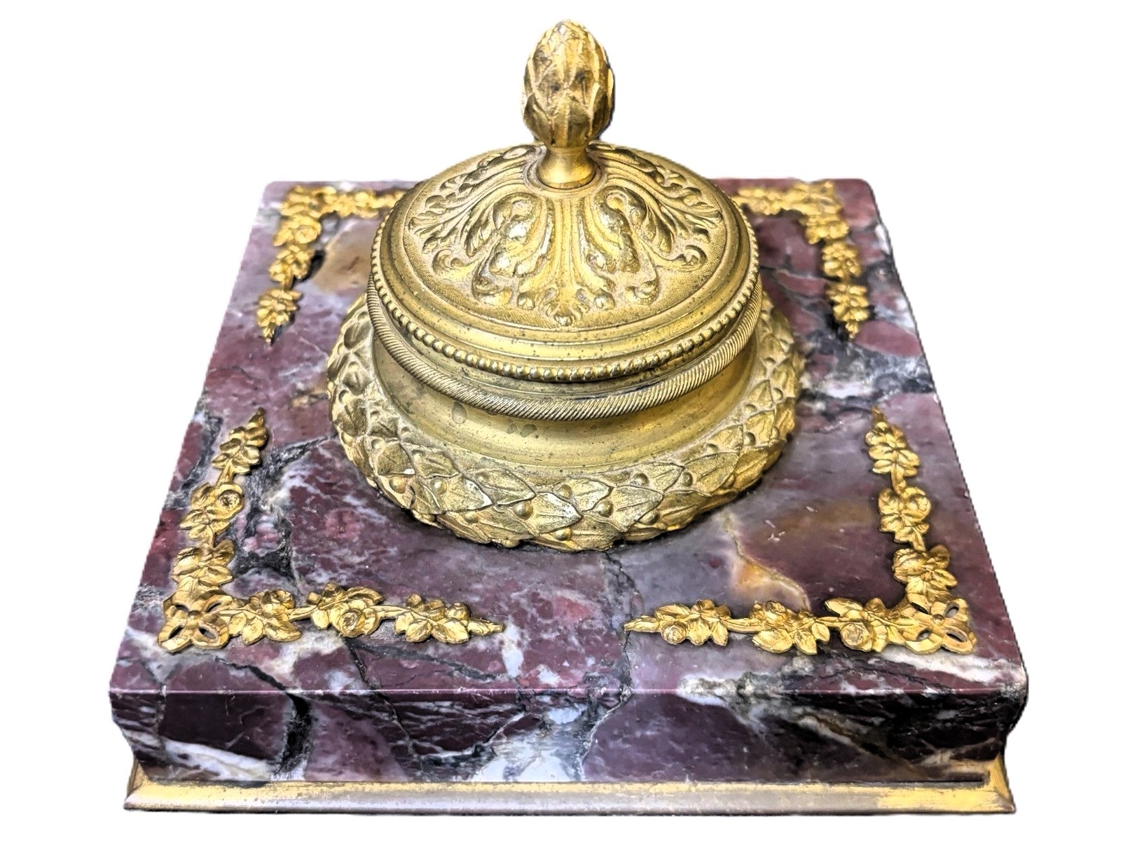 French Louis XVI Revival – Rouge Marble