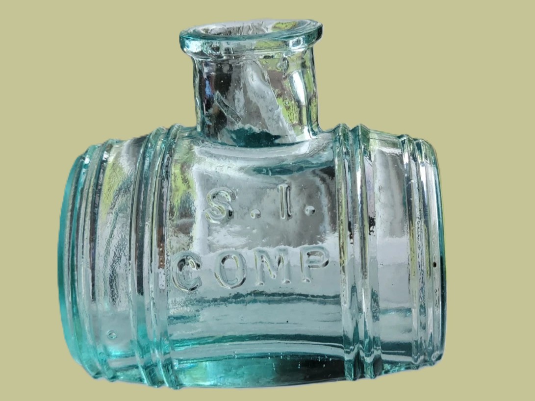 Senate Ink Company Barrel Ink Bottle