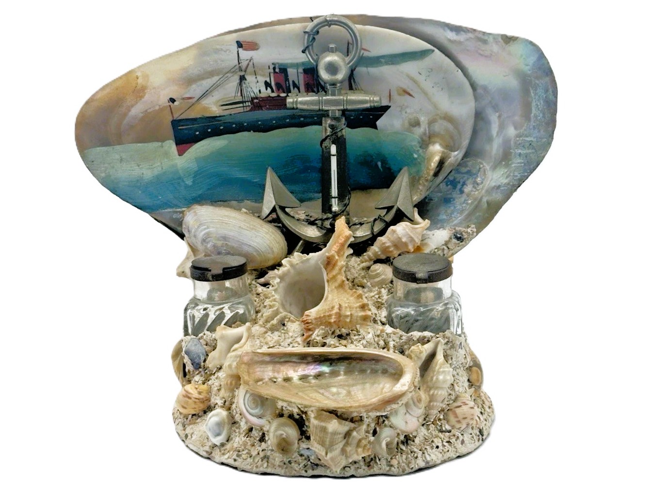 Souvenir Seashell Inkstand