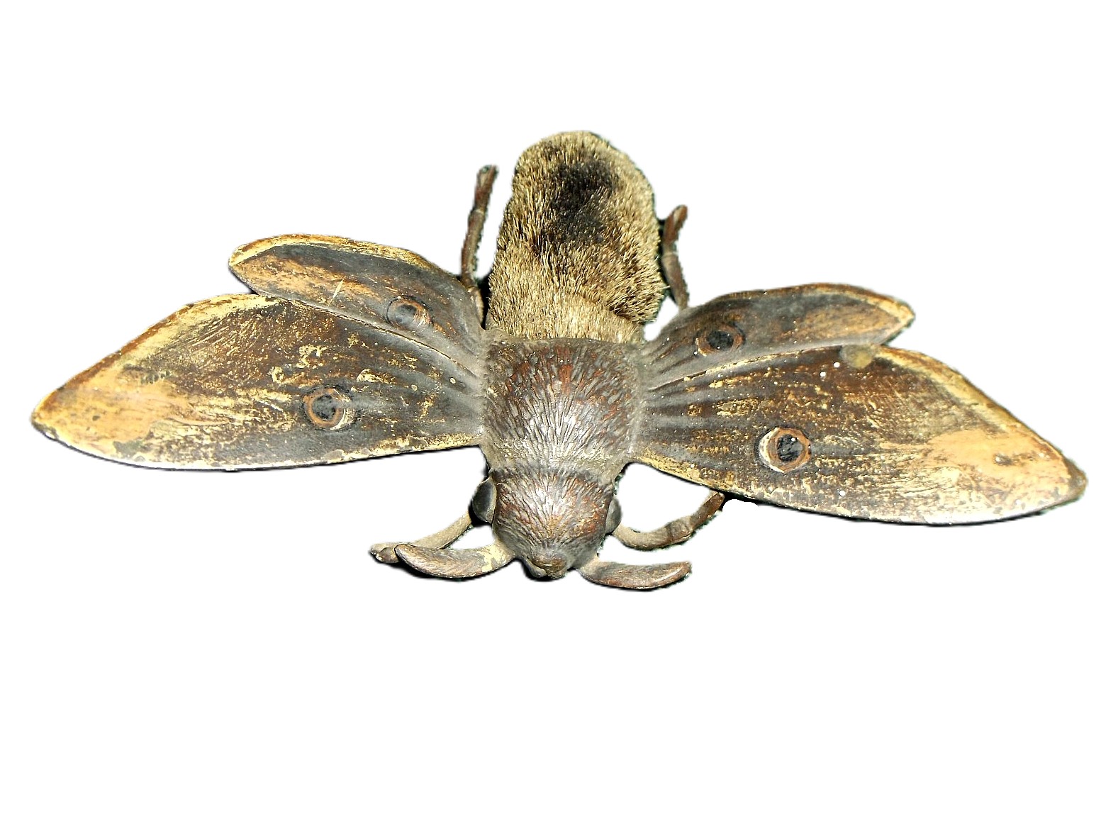 Figural Pen Wipe in the Form of a Moth