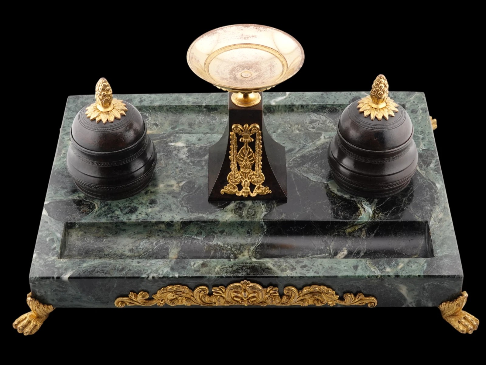 French Empire Revival Inkstand