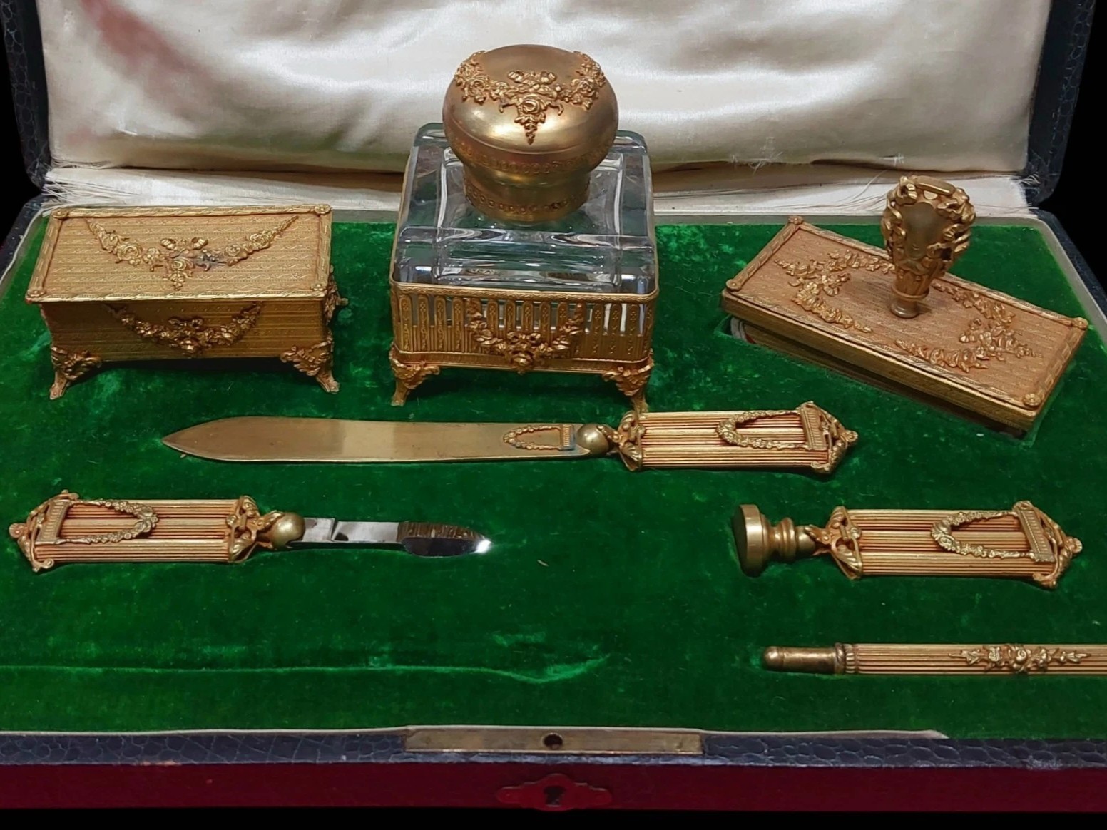 19th-Century French Traveling Writing Case (Nécessaire d’Écriture)