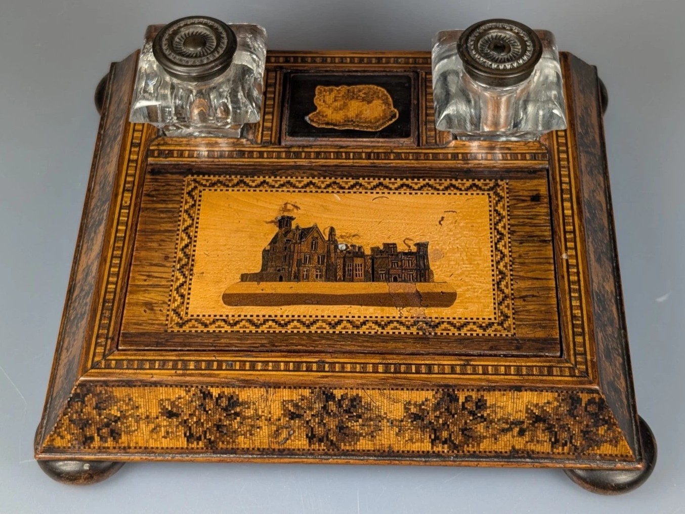 Turnbridge Ware Inkstand