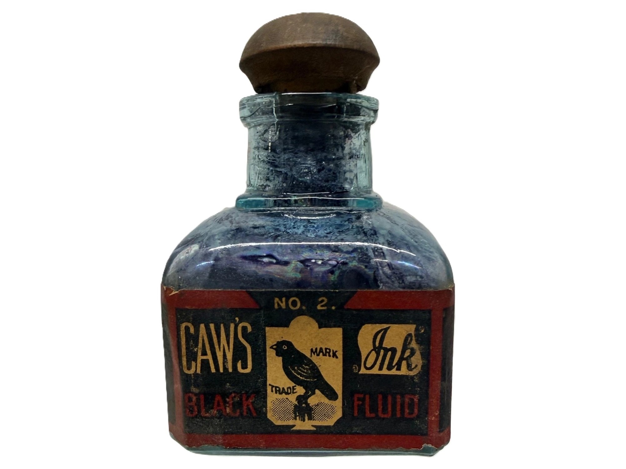Caw’s Ink Bottle with Label