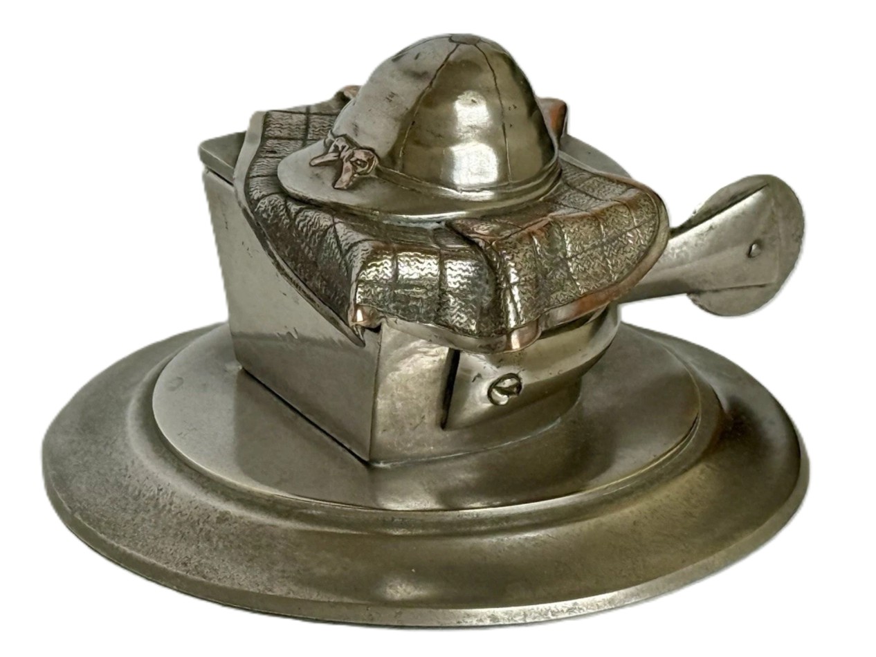 Equestrian-Themed Inkwell