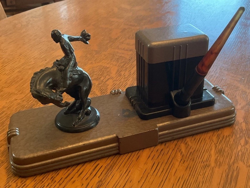 Cowboy on a Bucking Bronco – Fount-o-Ink
